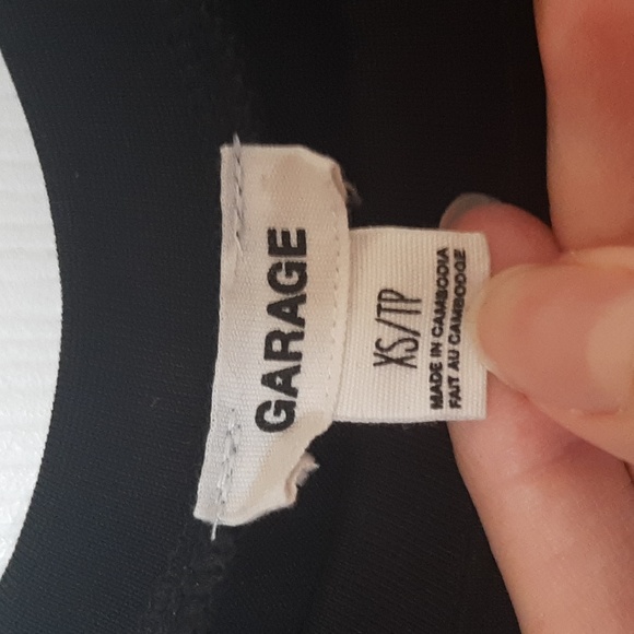 Cross-back black Garage top - Picture 4 of 5